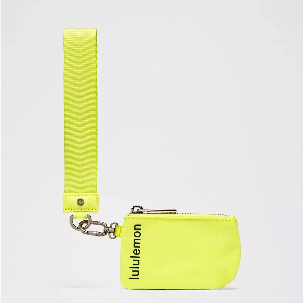 Lululemon Dual Pouch Wristlet- Sour Grape/Club Blue